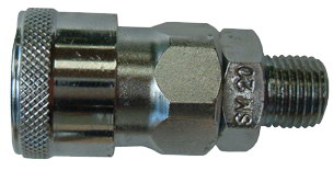 1/4 BSP Male Thread Couplings - Click Image to Close