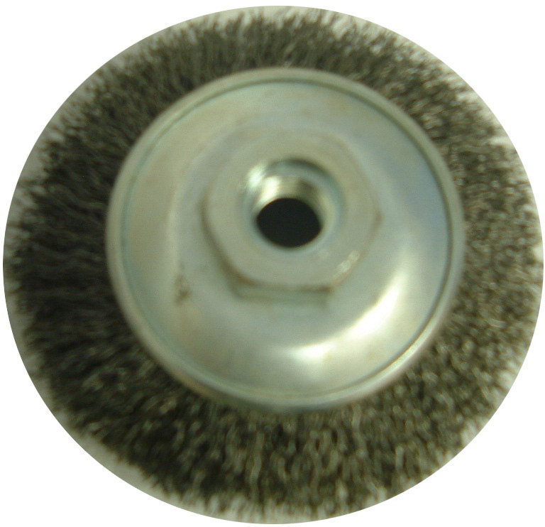 95 x M14x2.0 Crimped Wire Bevel Brush