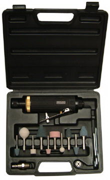 Kit with 1/4" Collet + Stones Die Grinders - Click Image to Close