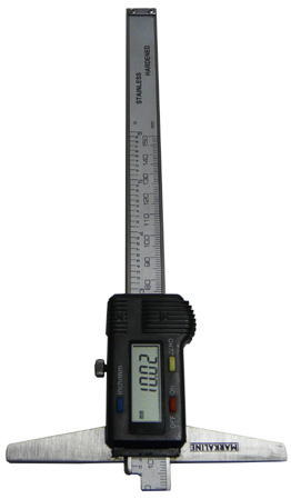 200mm/8" Electronic Depth Gauge - Click Image to Close