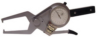 0-20mm Outside Dial Caliper Gauge - Click Image to Close