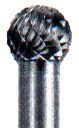 Carbide Burr - 1/4" Ball