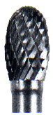 Carbide Burr - 1/4" Oval