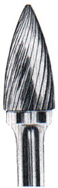 Carbide Burr - 3/8" Tree Pointed Nose